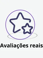 Ícone de avaliações reais de consumidores de suplementação - Vivacity Pulse